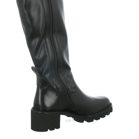 Paul Green Stiefel ungefüttert Schwarz