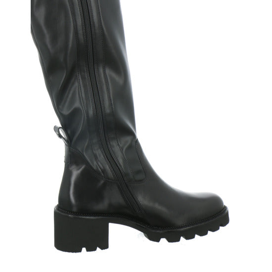 Paul Green Stiefel ungefüttert Schwarz