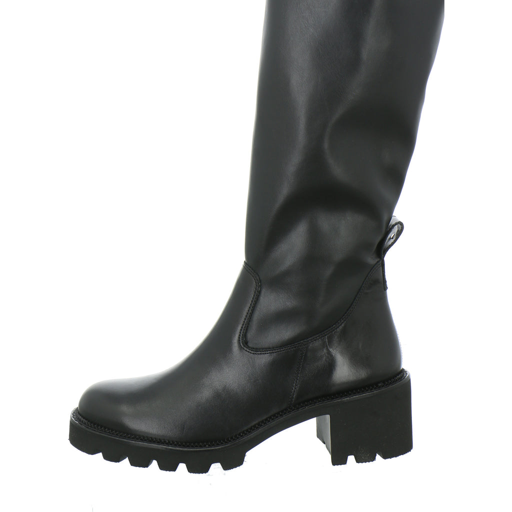 Paul Green Stiefel ungefüttert Schwarz