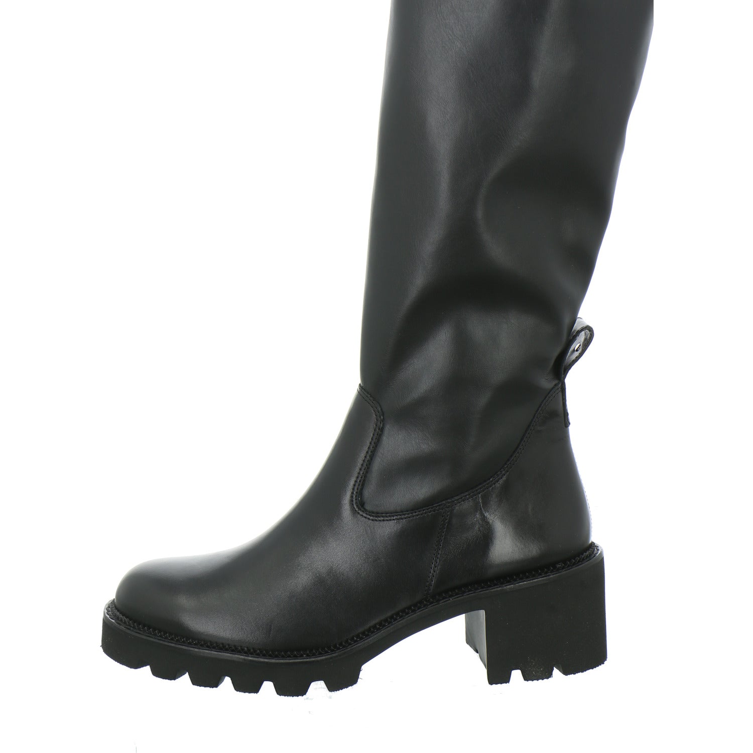 Paul Green Stiefel ungefüttert Schwarz