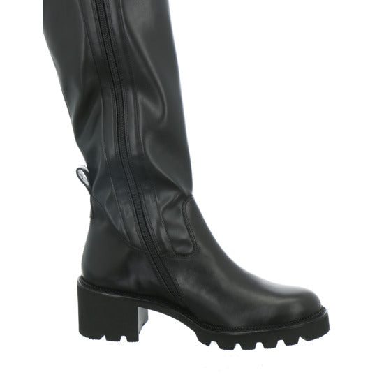 Paul Green Stiefel ungefüttert Schwarz