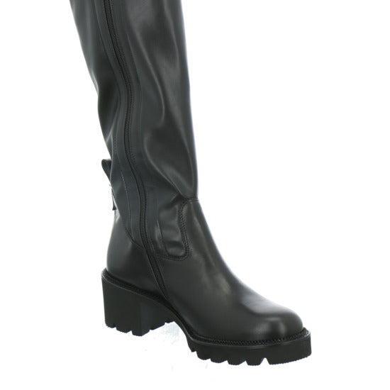 Paul Green Stiefel ungefüttert Schwarz