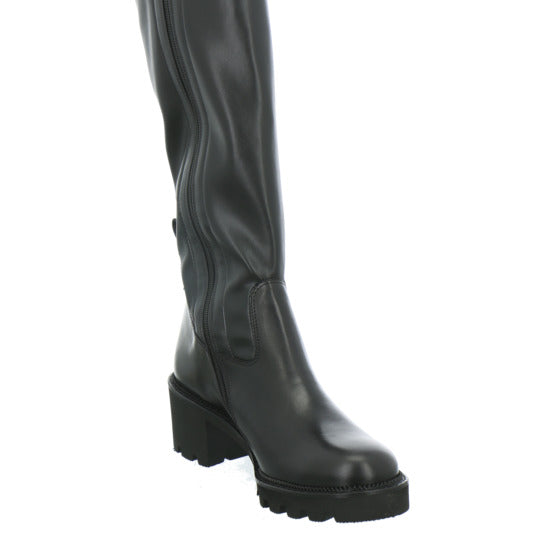 Paul Green Stiefel ungefüttert Schwarz