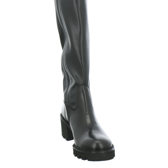 Paul Green Stiefel ungefüttert Schwarz