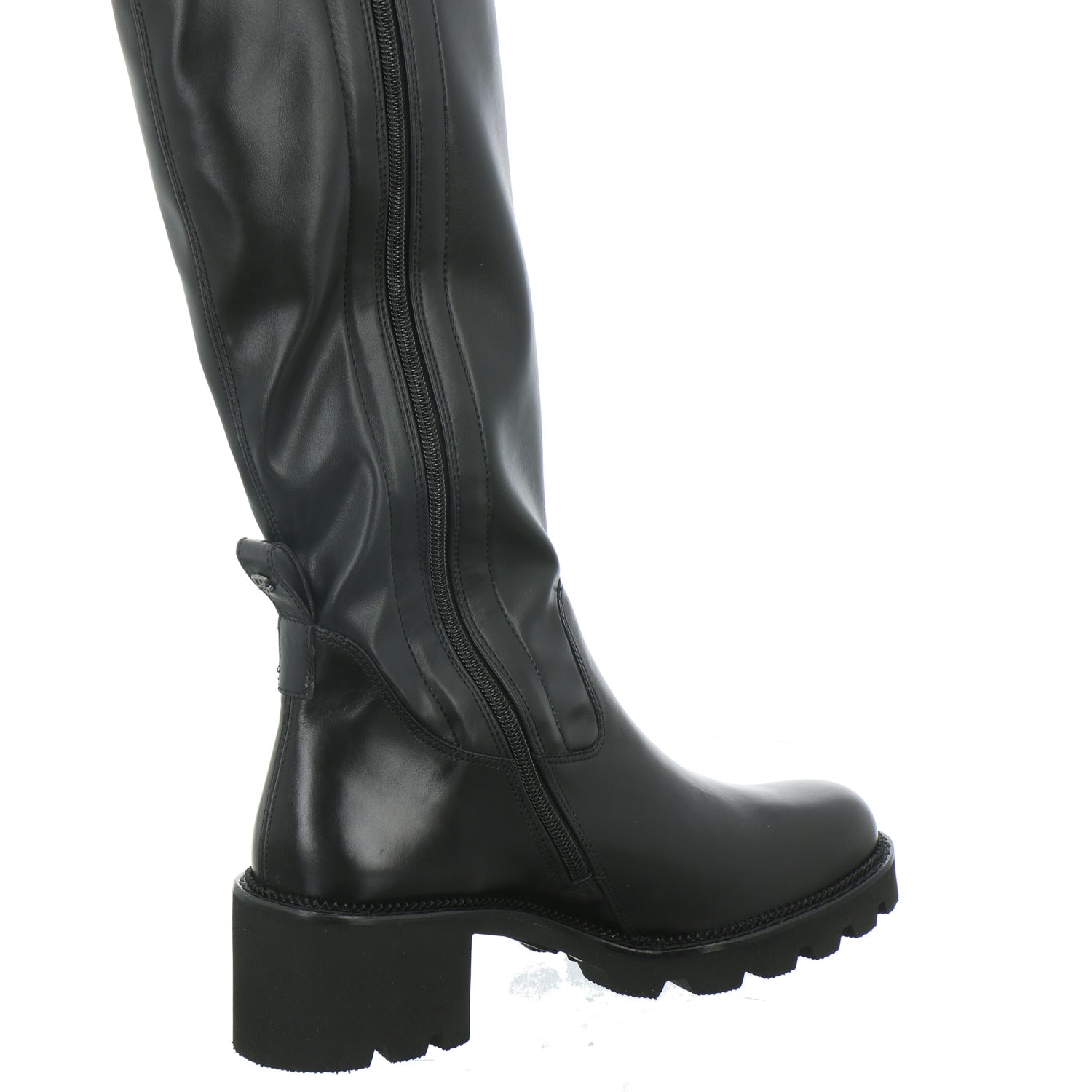 Paul Green Stiefel ungefüttert Schwarz
