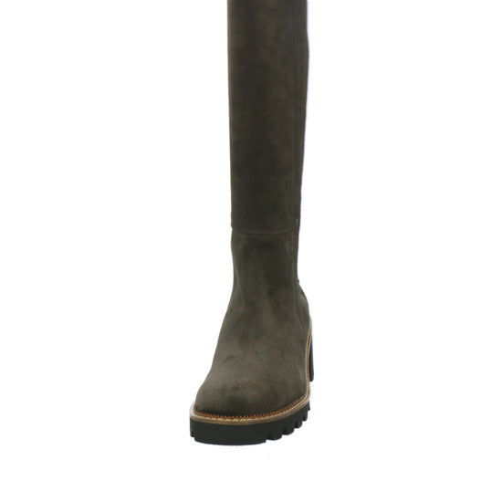Paul Green Stiefel ungefüttert Dunkelbraun