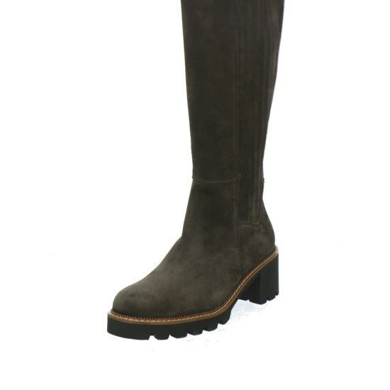 Paul Green Stiefel ungefüttert Dunkelbraun