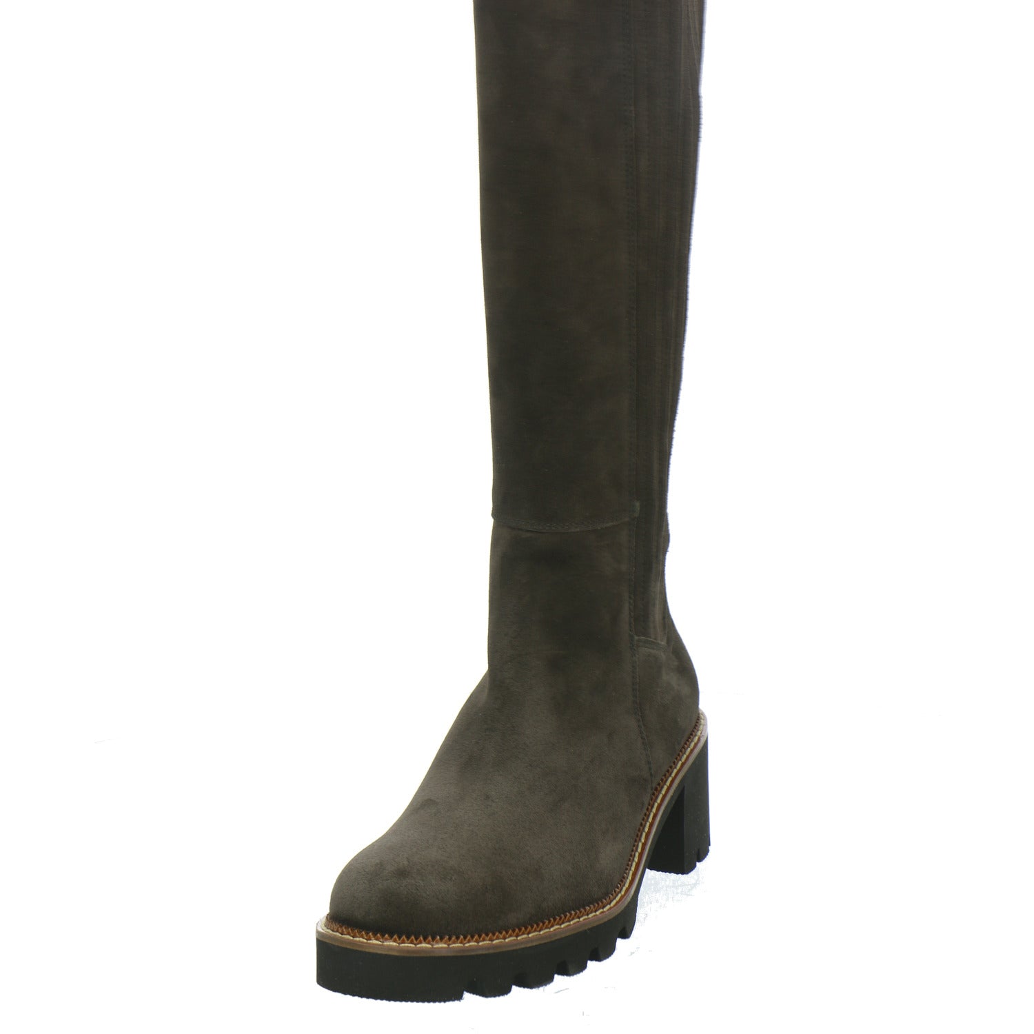 Paul Green Stiefel ungefüttert Dunkelbraun