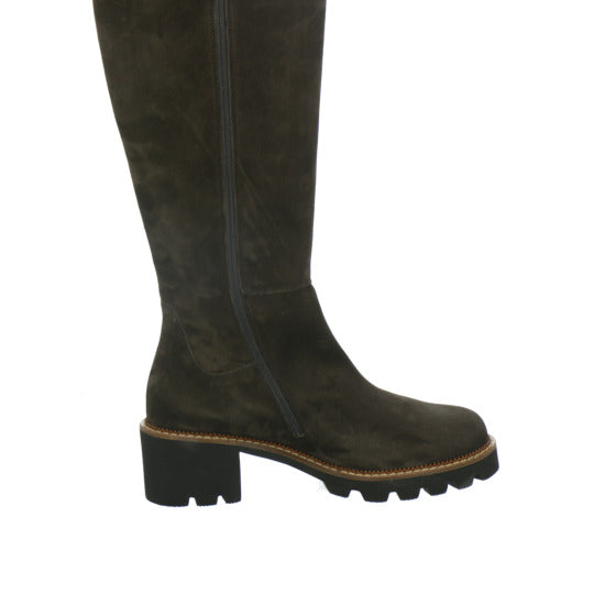 Paul Green Stiefel ungefüttert Dunkelbraun