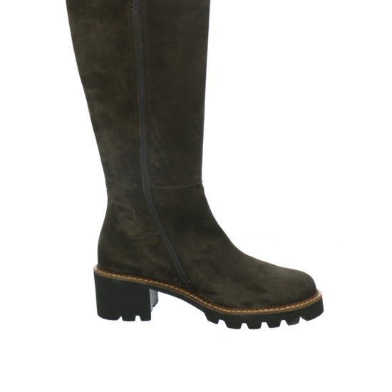 Paul Green Stiefel ungefüttert Dunkelbraun