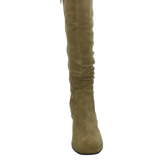 Regarde le ciel Stiefel ungefüttert taupe - 360° Ansicht