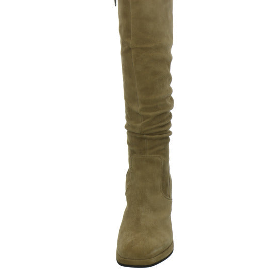 Regarde le ciel Stiefel ungefüttert taupe - 360° Ansicht