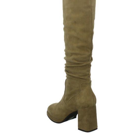 Regarde le ciel Stiefel ungefüttert taupe - 360° Ansicht