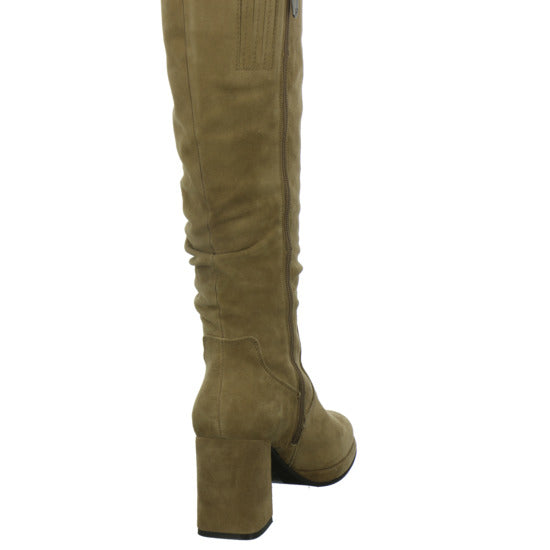 Regarde le ciel Stiefel ungefüttert taupe - 360° Ansicht