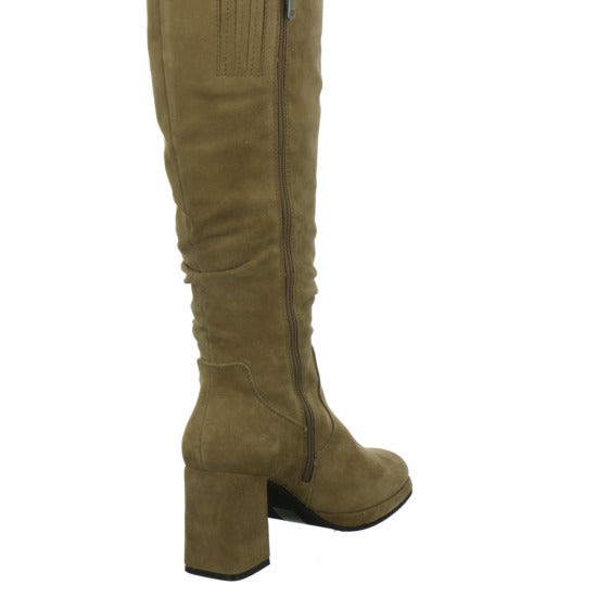 Regarde le ciel Stiefel ungefüttert taupe - 360° Ansicht