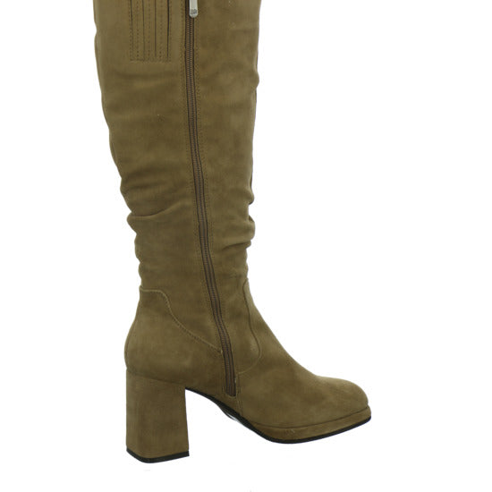 Regarde le ciel Stiefel ungefüttert taupe - 360° Ansicht