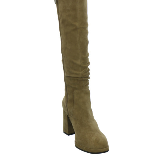 Regarde le ciel Stiefel ungefüttert taupe - 360° Ansicht
