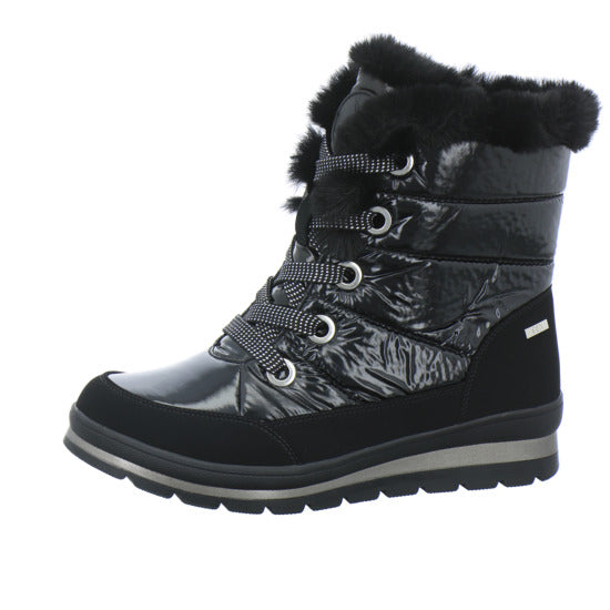 Caprice Winterstiefel warm gefüttert Schwarz - 360° Ansicht