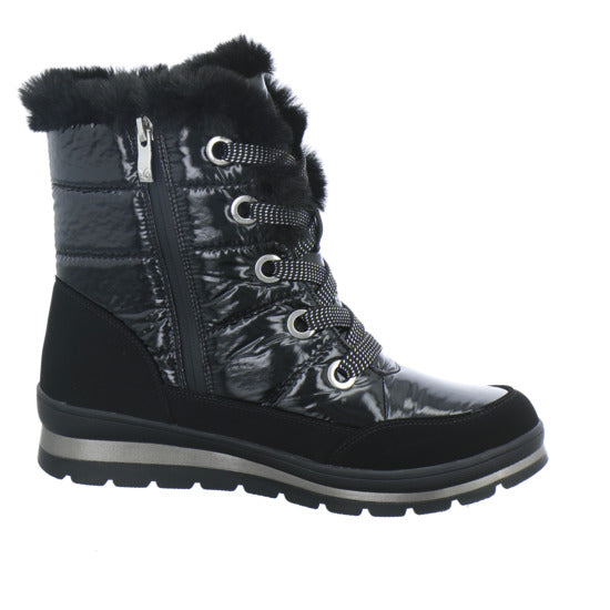 Caprice Winterstiefel warm gefüttert Schwarz - 360° Ansicht