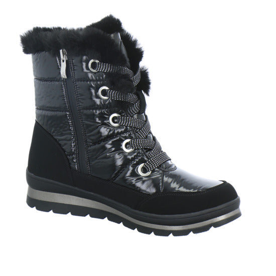Caprice Winterstiefel warm gefüttert Schwarz - 360° Ansicht