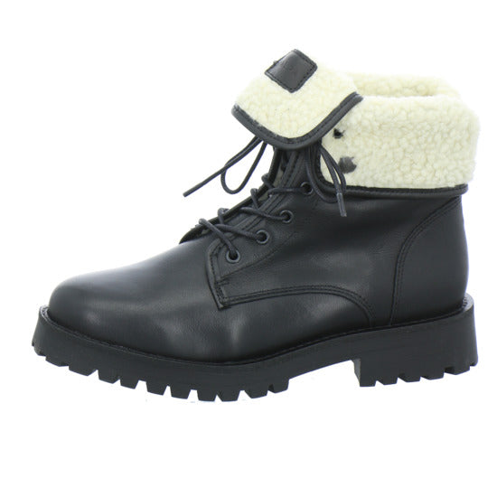 Palpa Winterstiefel warm gefüttert Schwarz - 360° Ansicht