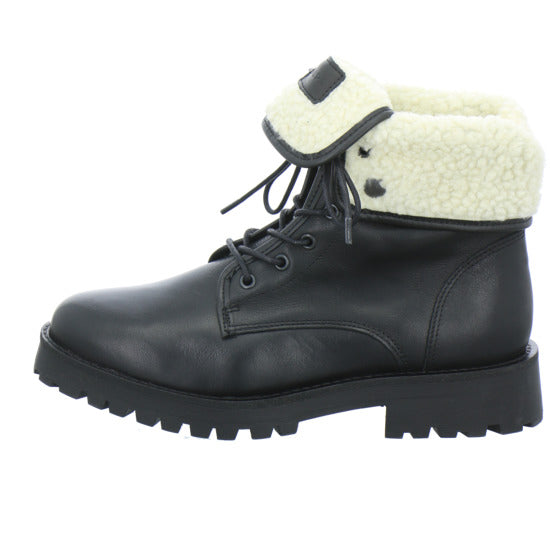 Palpa Winterstiefel warm gefüttert Schwarz - 360° Ansicht
