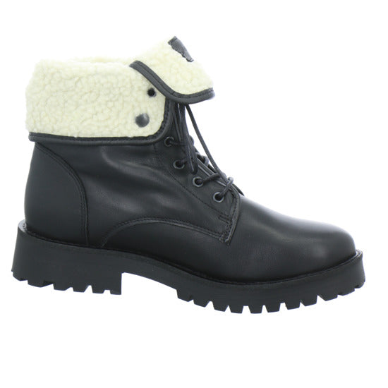 Palpa Winterstiefel warm gefüttert Schwarz - 360° Ansicht