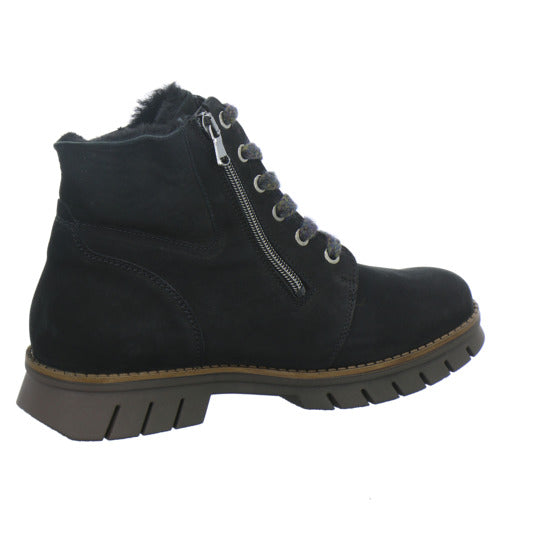 Waldläufer H-Xara Winterstiefel warm gefüttert Schwarz - 360° Ansicht