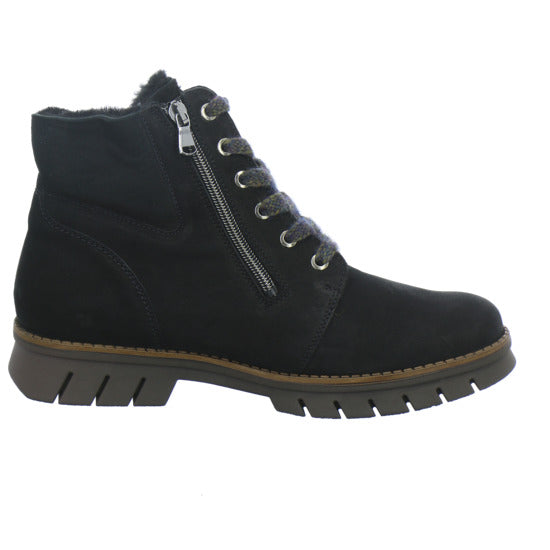 Waldläufer H-Xara Winterstiefel warm gefüttert Schwarz - 360° Ansicht