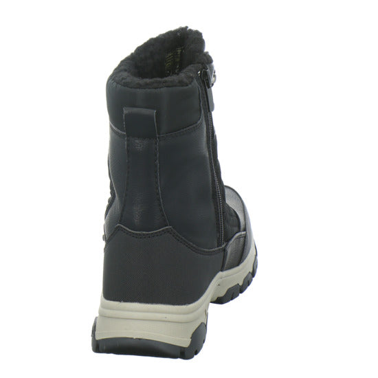 Josef Seibel Davos 52 Winterstiefel warm gefüttert Schwarz - 360° Ansicht