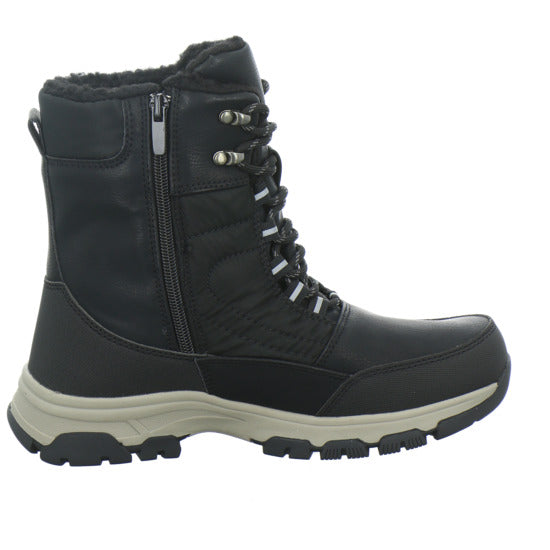 Josef Seibel Davos 52 Winterstiefel warm gefüttert Schwarz - 360° Ansicht