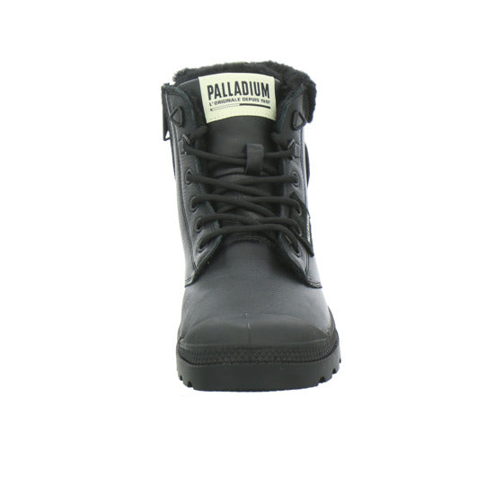 Palladium Winterstiefel Damen Pampa High Snow warm Schwarz