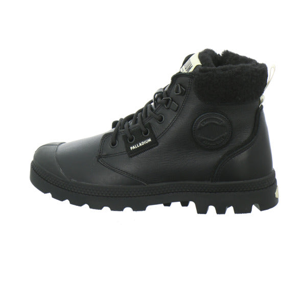 Palladium Winterstiefel Damen Pampa High Snow warm Schwarz