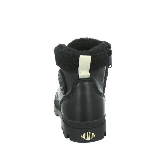 Palladium Winterstiefel Damen Pampa High Snow warm Schwarz