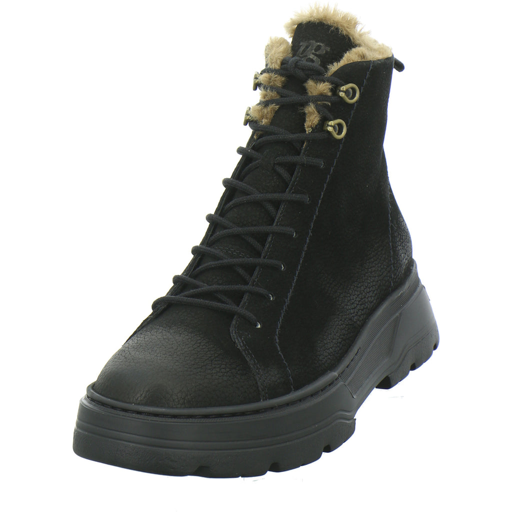 Paul Green Winterstiefel warm gefüttert Schwarz
