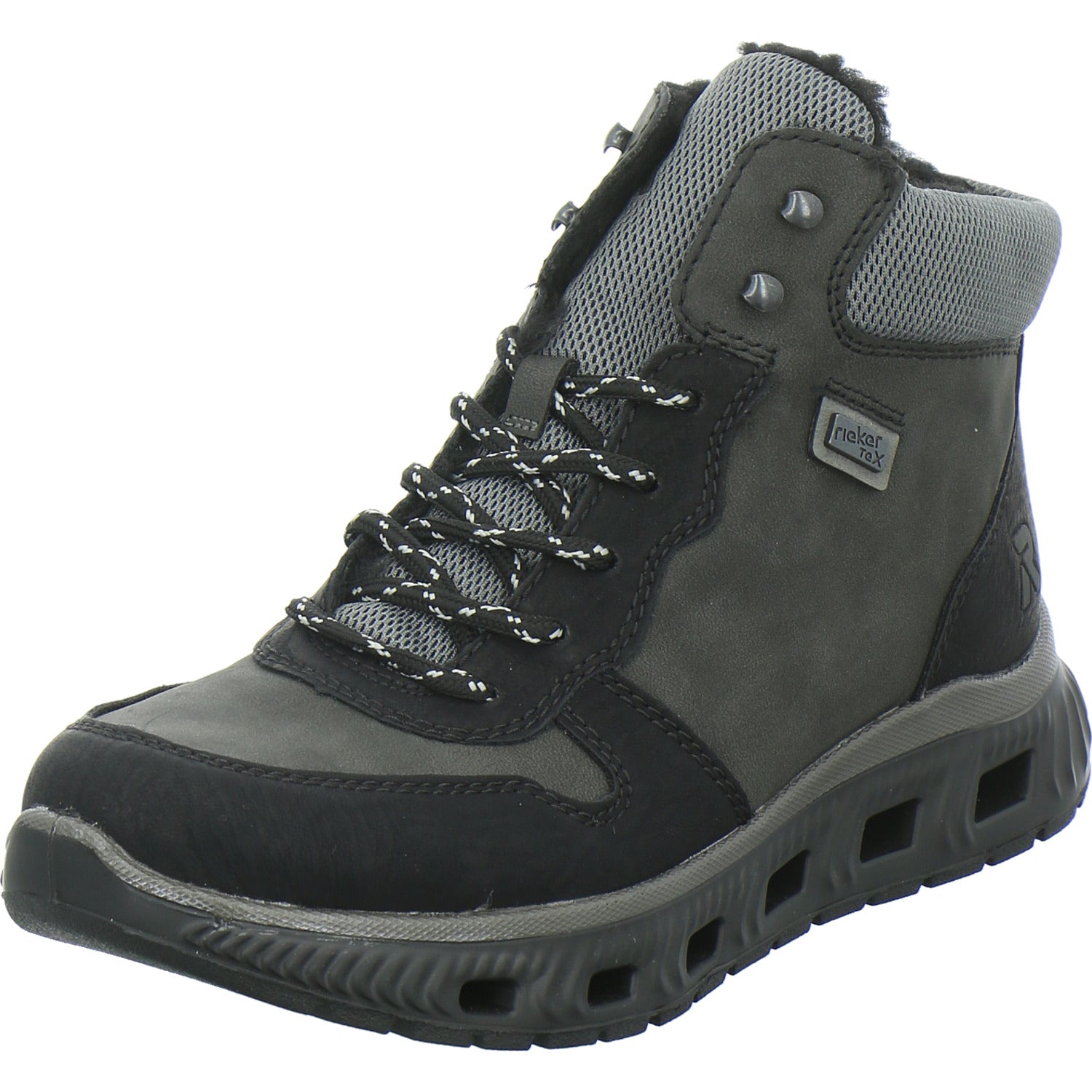 Rieker Winterstiefel Damen Schwarz-kombi