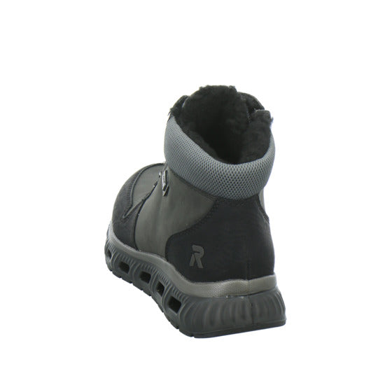 Rieker Winterstiefel Damen Schwarz-kombi