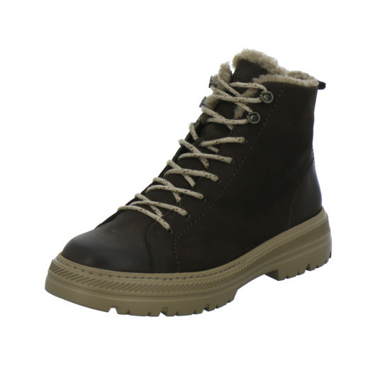 Paul Green Winterstiefel warm gefüttert Dunkelbraun - 360° Ansicht