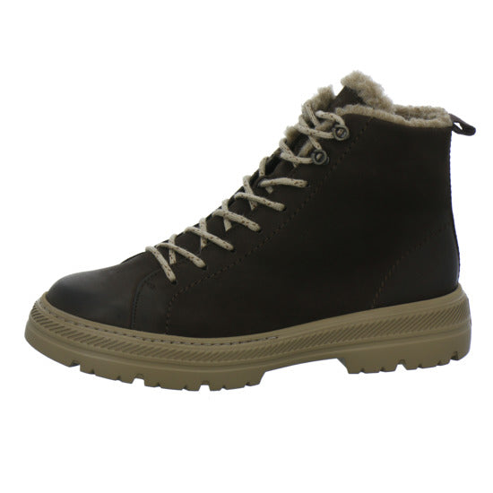 Paul Green Winterstiefel warm gefüttert Dunkelbraun - 360° Ansicht