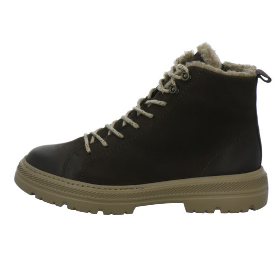 Paul Green Winterstiefel warm gefüttert Dunkelbraun - 360° Ansicht