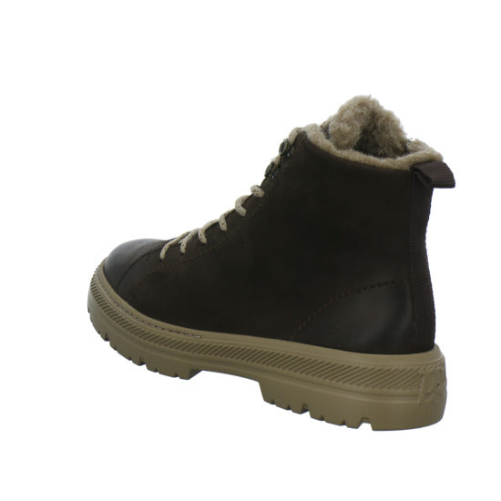 Paul Green Winterstiefel warm gefüttert Dunkelbraun - 360° Ansicht