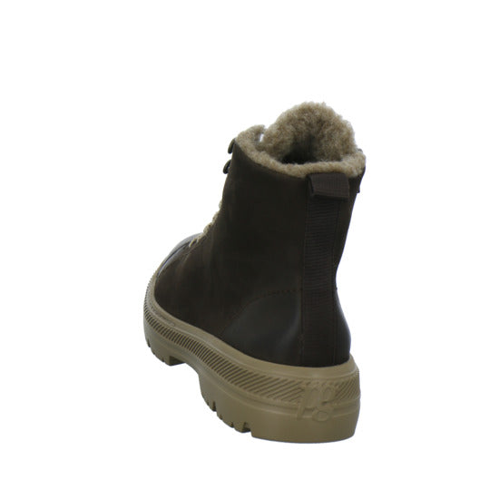 Paul Green Winterstiefel warm gefüttert Dunkelbraun - 360° Ansicht