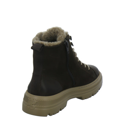 Paul Green Winterstiefel warm gefüttert Dunkelbraun - 360° Ansicht