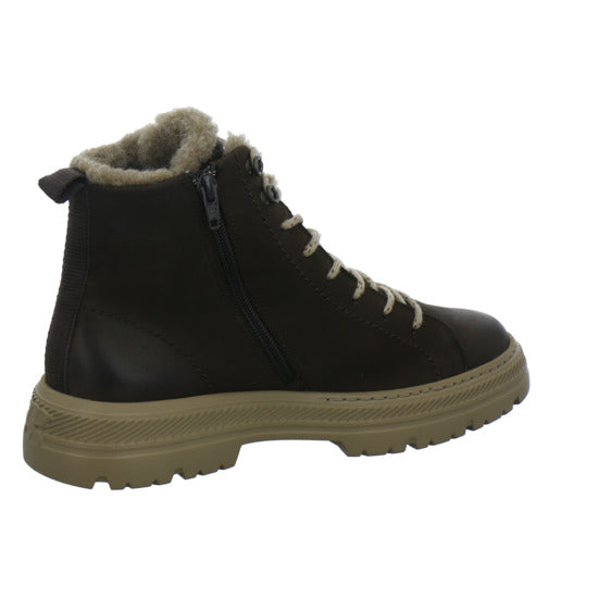 Paul Green Winterstiefel warm gefüttert Dunkelbraun - 360° Ansicht