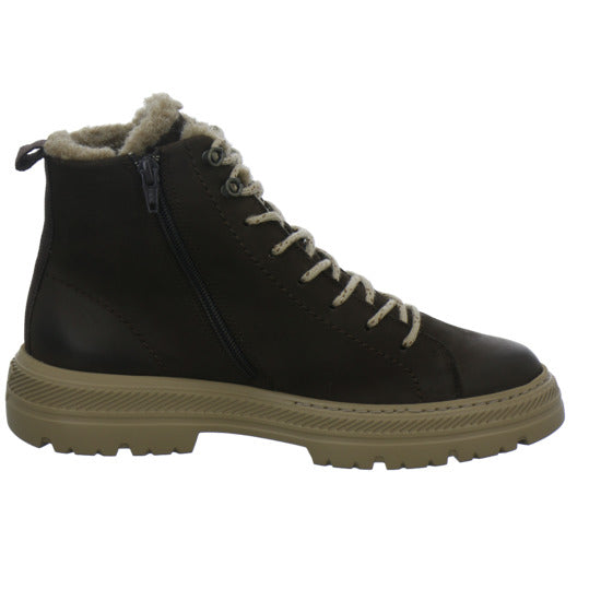 Paul Green Winterstiefel warm gefüttert Dunkelbraun - 360° Ansicht