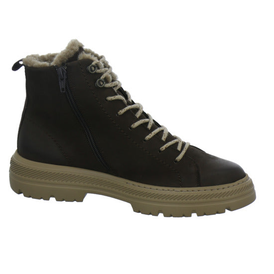 Paul Green Winterstiefel warm gefüttert Dunkelbraun - 360° Ansicht