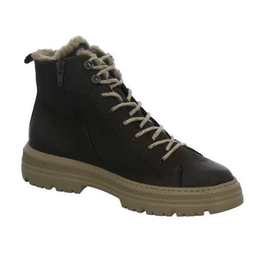 Paul Green Winterstiefel warm gefüttert Dunkelbraun - 360° Ansicht