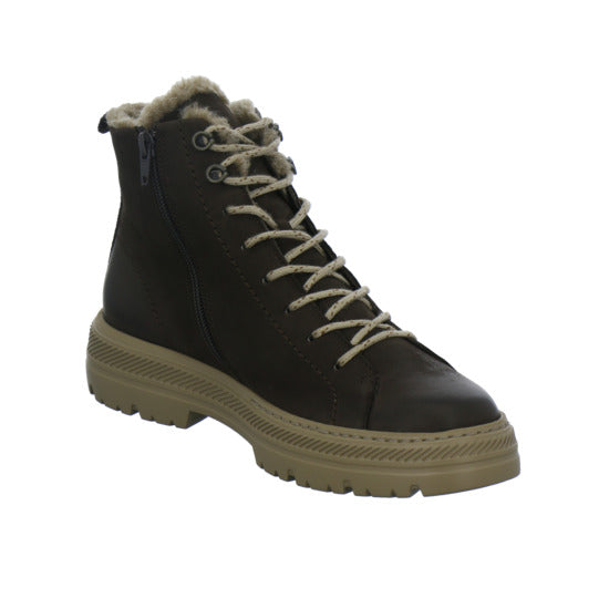 Paul Green Winterstiefel warm gefüttert Dunkelbraun - 360° Ansicht
