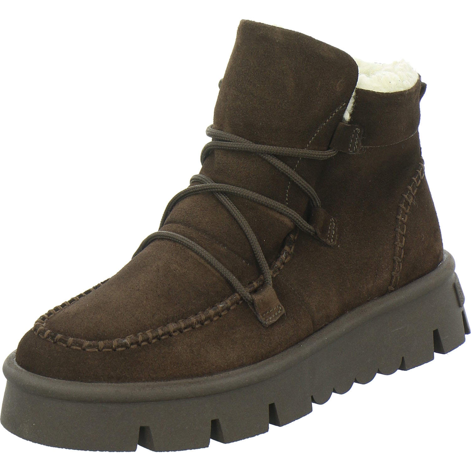 Sekada Winterstiefel Damen Dunkelbraun