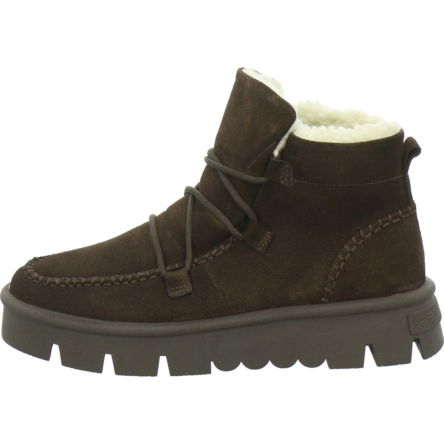 Sekada Winterstiefel Damen Dunkelbraun